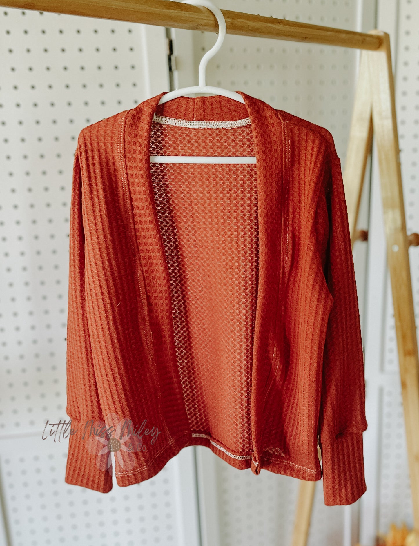 Cardigan- 4t Rust